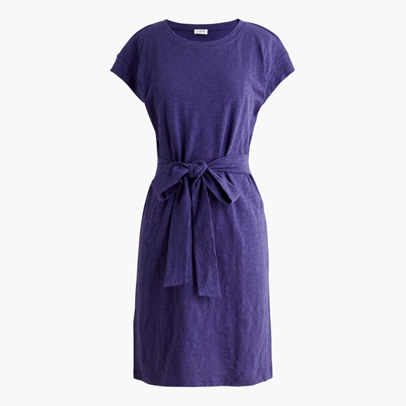 J.Crew Knit tie-waist mini dress - Picture 7 of 9